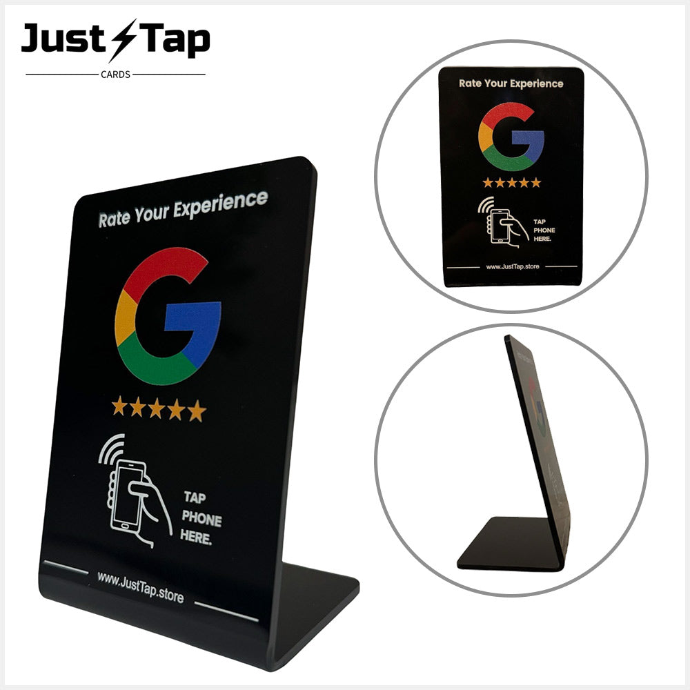 JustTap - Google Review Stand